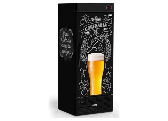 Cervejeira vertical de porta cega Conservex